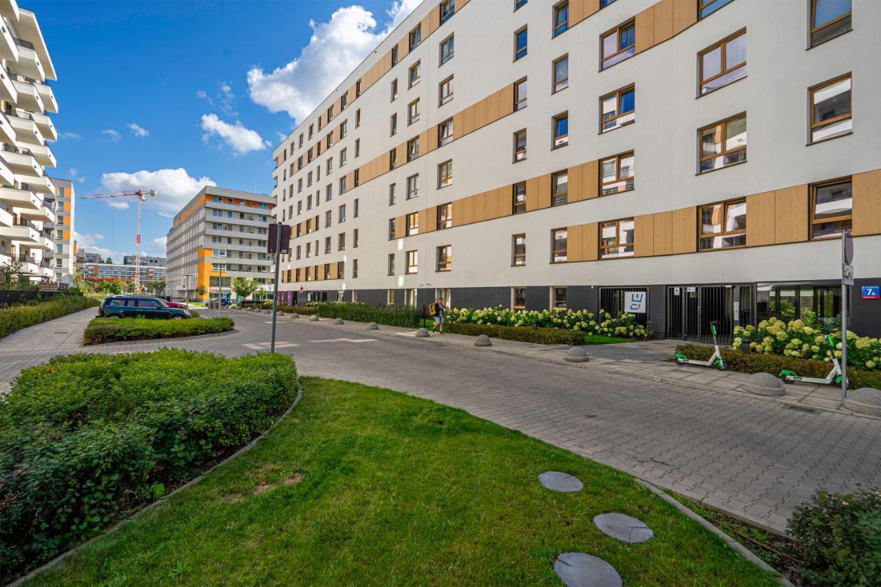 Warsaw Airport Studio With Private Terrace Exterior photo