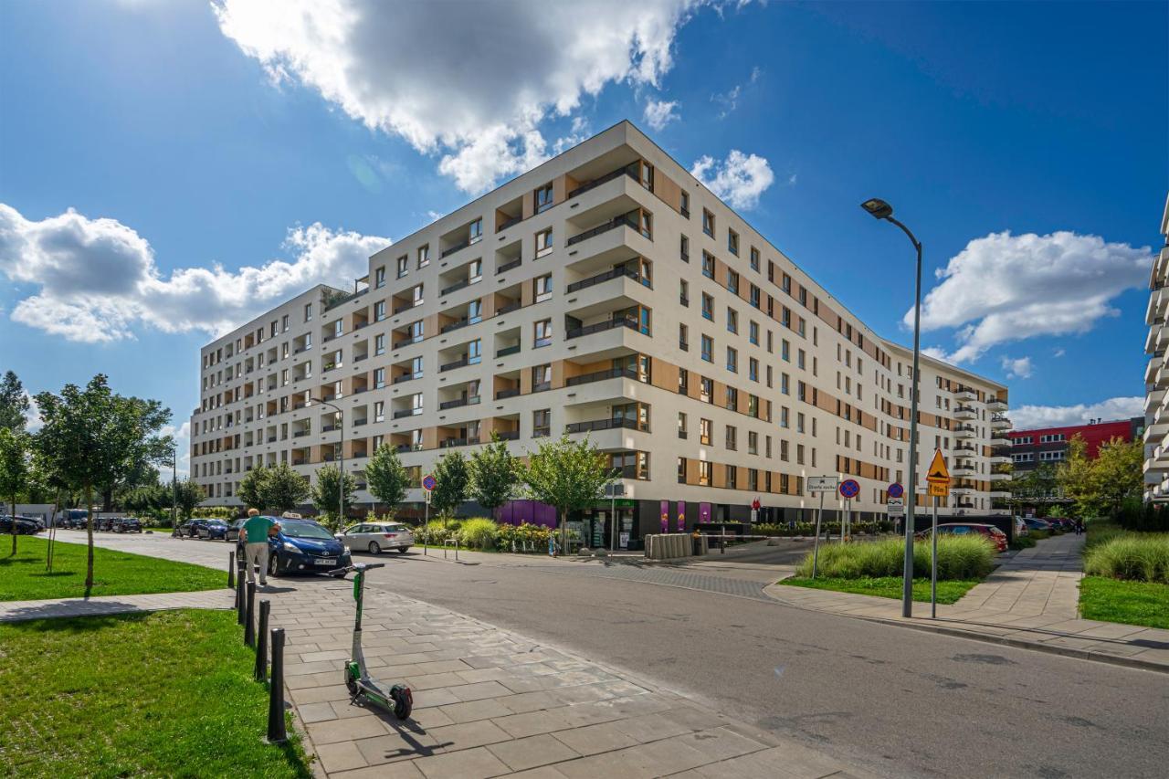Warsaw Airport Studio With Private Terrace Exterior photo